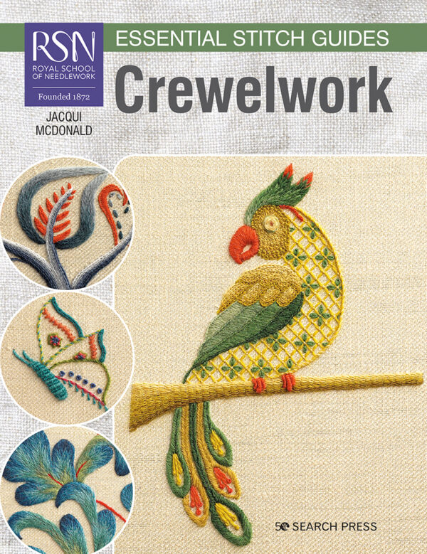 RSN Essential Stitch Guides (LF): Crewelwork by Jacquie McDonald