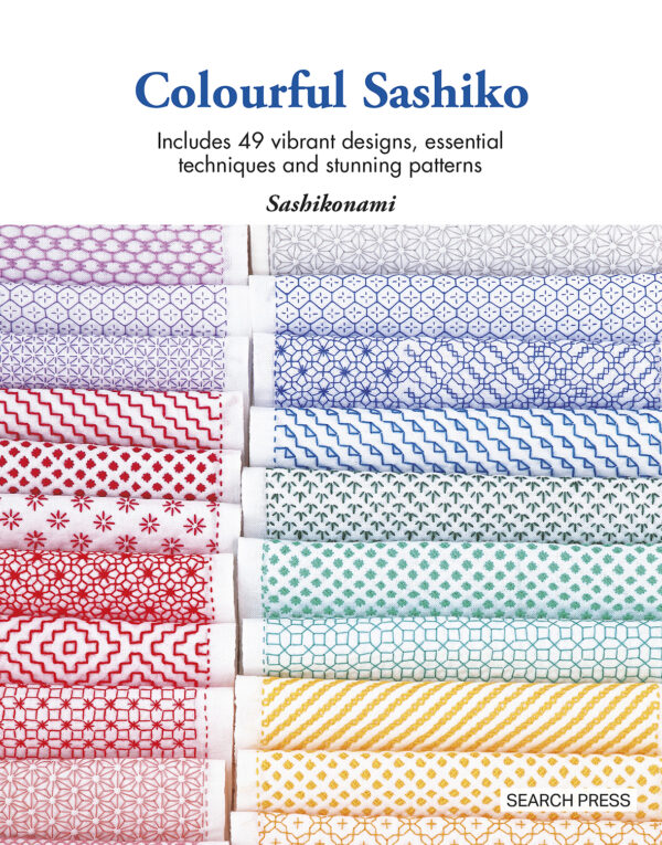 Colourful Sashiko by Sashikonam