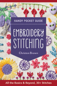 Embroidery Stitching Handy Pocket Guide - Christen Brown